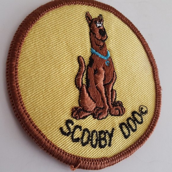 Vintage Scooby Doo Sew On Embroidered Patch 1970's - Picture 6 of 6